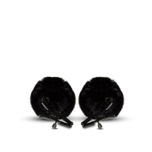 Noir Pom - Sophisticated Nipple Clamps for Indulgent Exploration Nipple and Clit Clamps