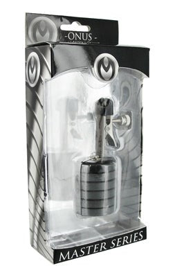 Onus Nipple Clamp with Magnet Weights - Nipple and Clit Clamps