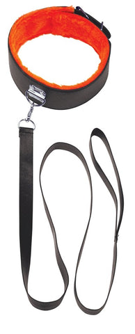 Orange is The New Black Bondage Short Leash - Cuffs and Restraints