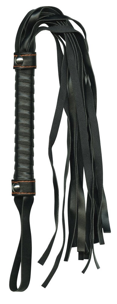 Ignite Intimacy with the Orange-Stitched Whip Delight Whips And Crops