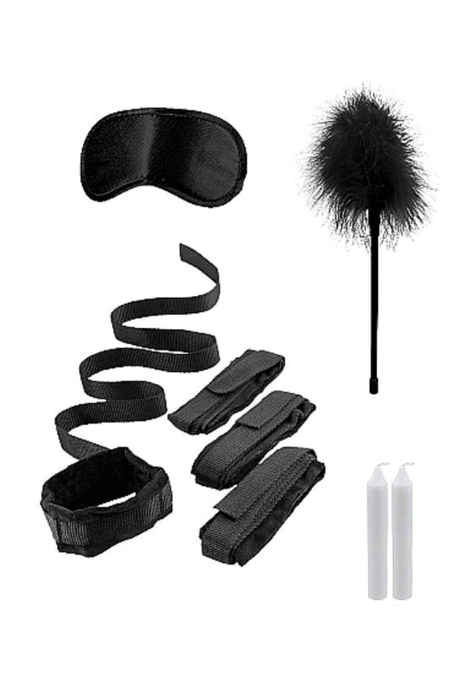 Ouch! Bondage Cuffs Kit - Elevate Your Bedroom Playtime - Cuffs and Restraints