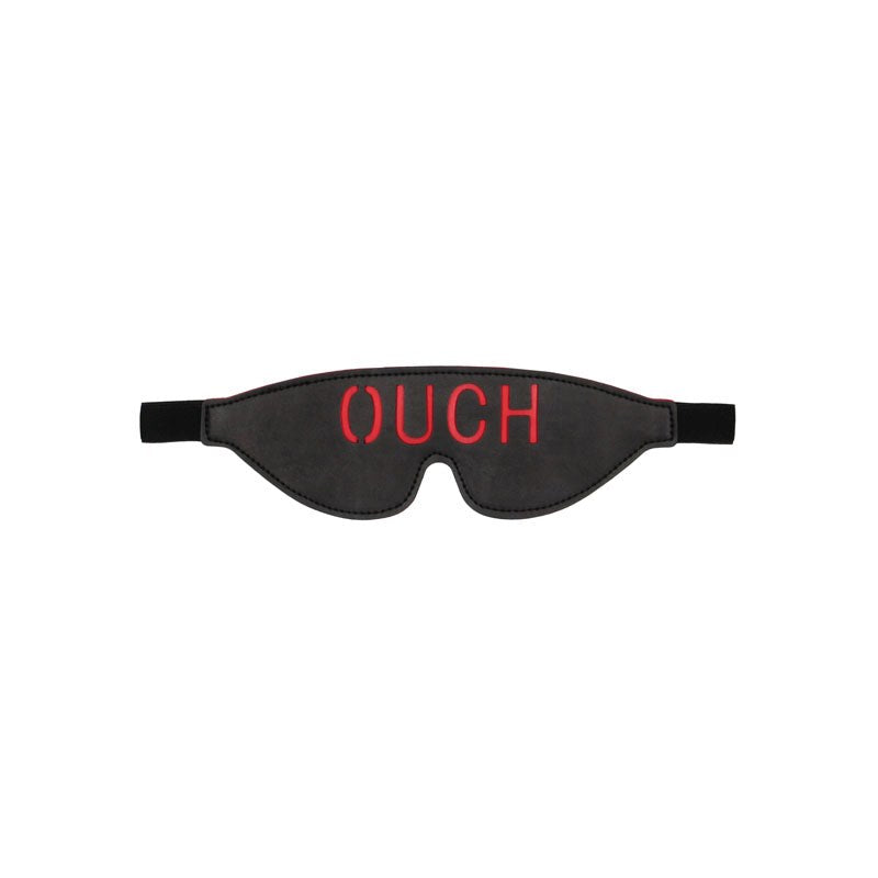 OUCH! BW Bonded Leather Eye-Mask 'Ouch' Masks And Blindfolds