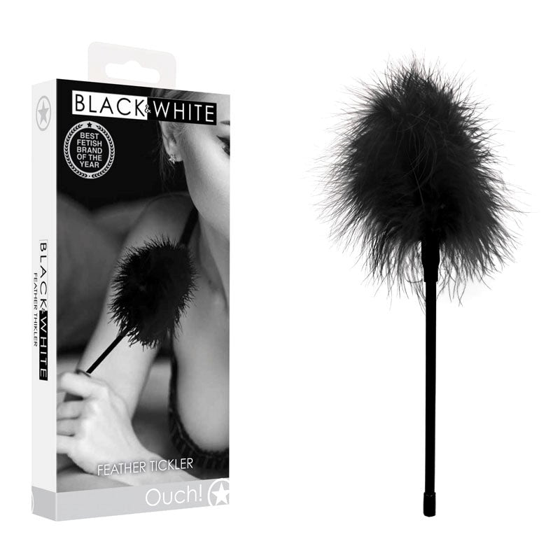 OUCH! BW Feather Tickler Whips And Crops