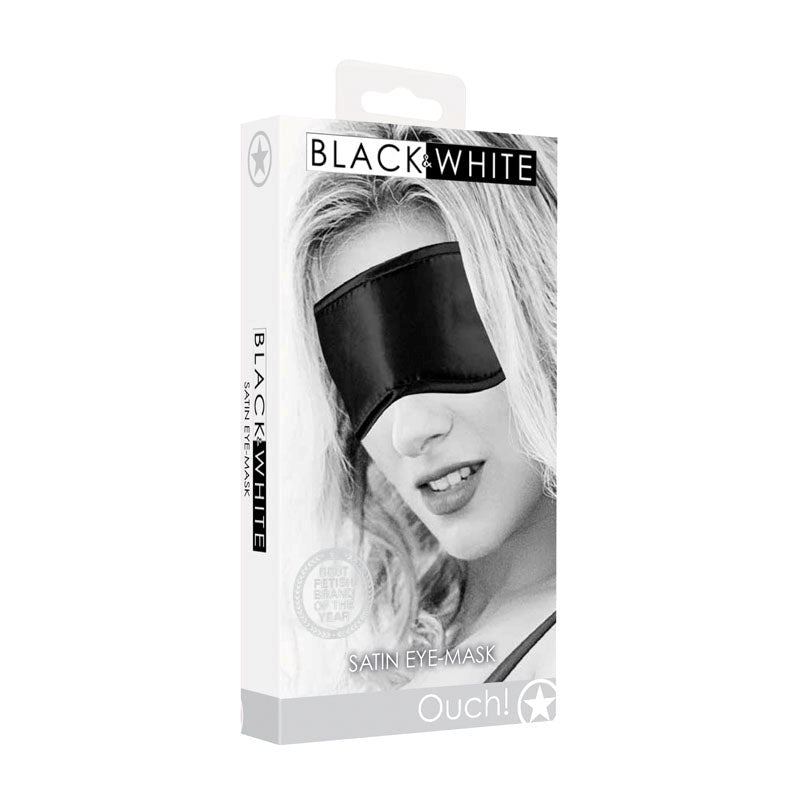 OUCH! BW Satin Eye-Mask Masks And Blindfolds