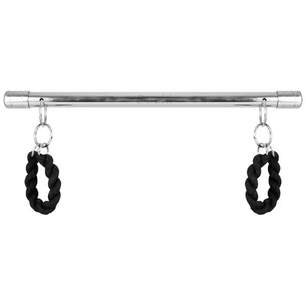 OUCH! DELUXE Steel Suspension BDSM Bar With 2 Cuffs Spreaders and Hangers