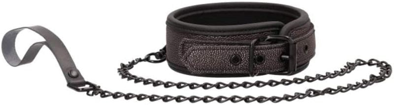 Ouch! Elegant BDSM Play Collar with Leash Collars And Cuffs