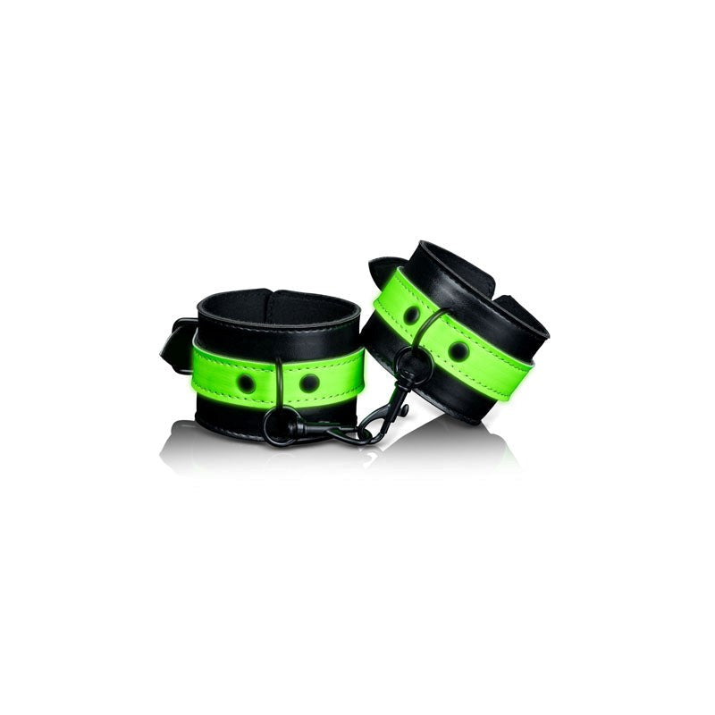 OUCH! Glow in Dark Handcuffs Collars And Cuffs