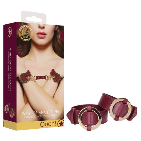 OUCH! Halo Cuffs - Glamour-Infused BDSM Accessories - Cuffs and Restraints