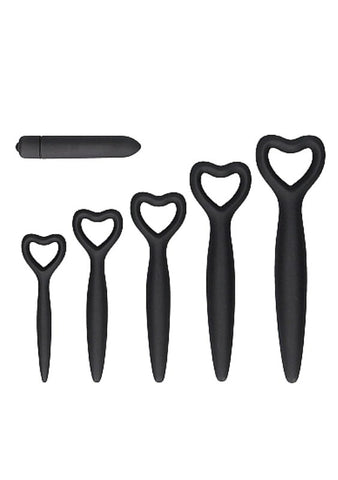 OUCH! Silicone Vaginal Dilator Set - Black - Dental and Clinical