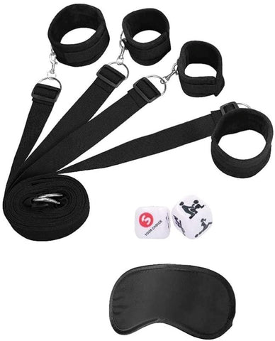 Discreet Nylon Bondage Restraints for Bedroom Play - Cuffs and Restraints
