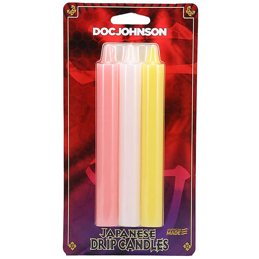 Doc Johnson 3 Piece Japanese Drip Adult Candles