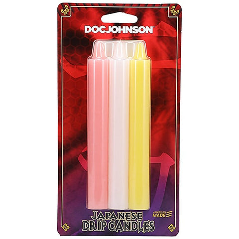 Doc Johnson 3 Piece Japanese Drip Adult Candles