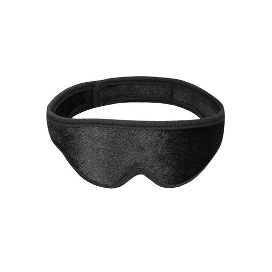 OUCH! Velvet & Velcro Eye Mask - Masks And Blindfolds