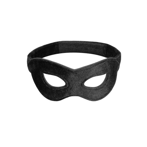 OUCH! Velvet & Velcro Open Eye Mask - Masks And Blindfolds