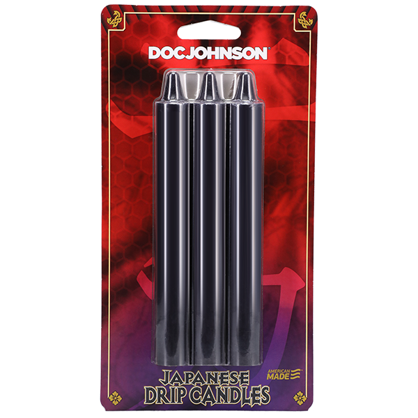 Doc Johnson 3 Piece Japanese Drip Adult Candles Bath and Intimate Fragrances