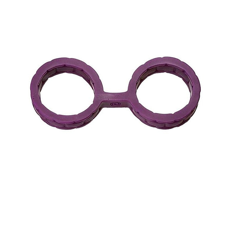 Japanese Bondage Silicone Cuffs Large by Doc Johnson - Cuffs and Restraints