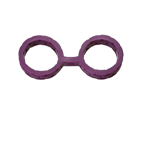 Japanese Bondage Silicone Cuffs Large by Doc Johnson - Cuffs and Restraints