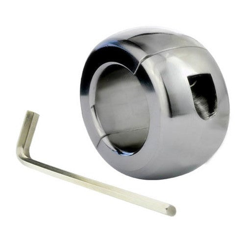 Oval Ball Steel Stretcher Weights - Screw Ball and Cock Toys