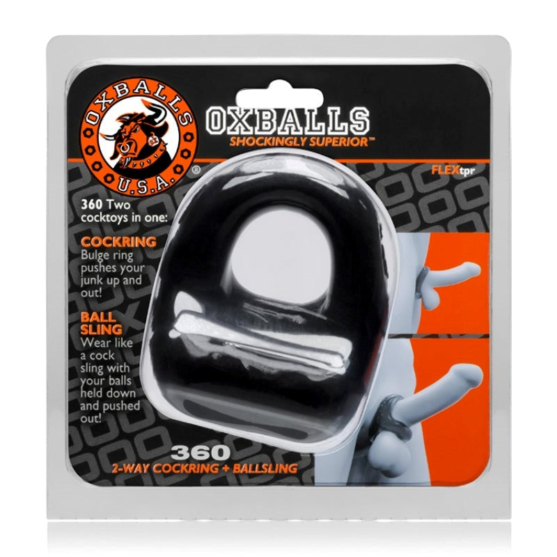 Oxballs 360 2-Way Cock Ring and Ball Sling Ball and Cock Toys