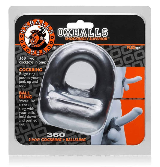 Oxballs 360 2-Way Cock Ring and Ball Sling - Ball and Cock Toys