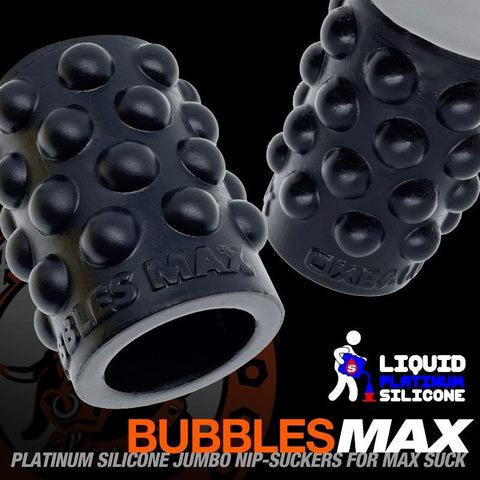 Oxballs Bubbles Max Black - Breast and Nipple Toys
