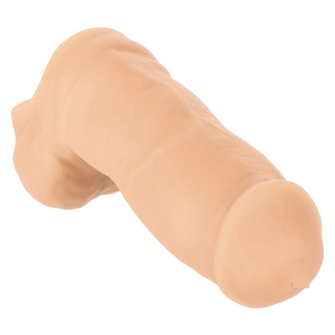 Packer Gear Ultra-Soft Silicone STP 5 inch Ivory - Strap On Sextoys
