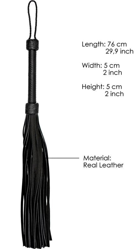 Pain Heavy Leather Tail Flogger Whips And Crops