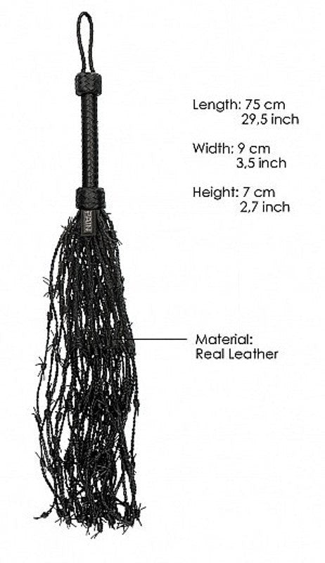 Pain Leather Barbed Wire Flogger Whips And Crops