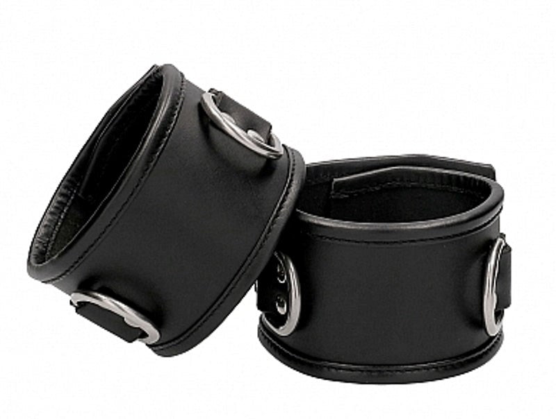 Pain Restraint Ankle Cuffs with Padlock Collars And Cuffs