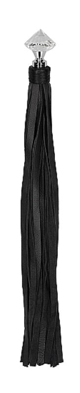 Pain Sparkling Pointed Handle Leather Flogger Whips And Crops