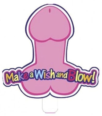 Party Candle Make a Wish and Blow Penis - Sex Games, Coupons and Tricks