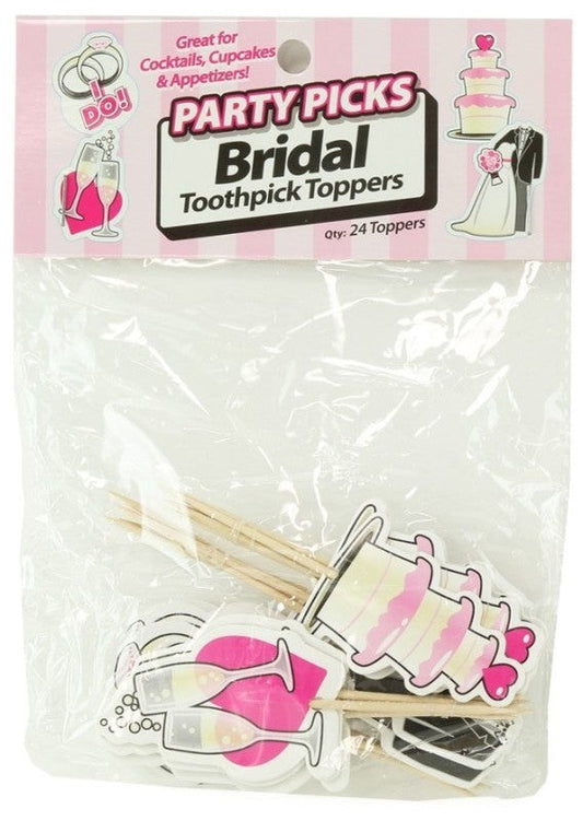 Party Picks Bridal Toothpick Toppers - Sex Games, Coupons and Tricks
