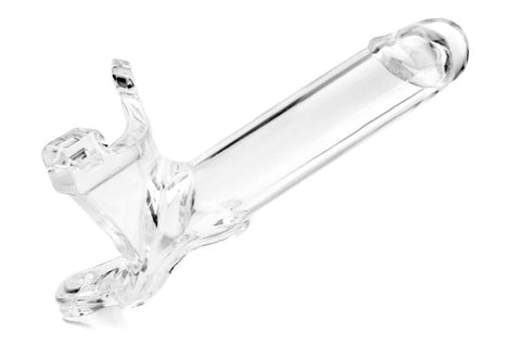 Perfect Fit Zoro Knight 6 inch Clear - Strap On Sextoys