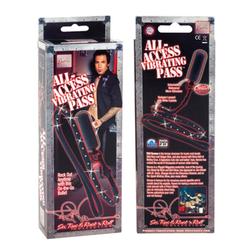 Phil Varone All Access Vibrating Pass Black Personal Massagers