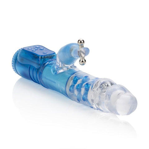 Pierced Lover Vibrator With Balls And Stimulators - Rabbit Vibrators