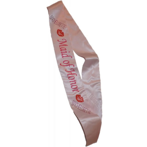 Pink Maid of Honor Sash - Sex Games, Coupons and Tricks