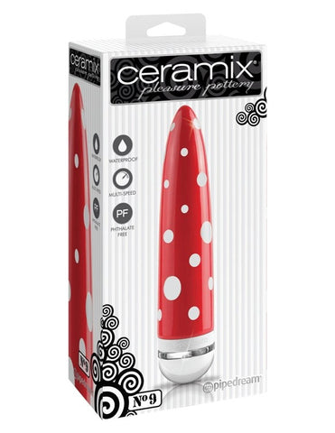 Pipedream Ceramix No 09 Vibrating Bullet Massager - Glass Sex Toys