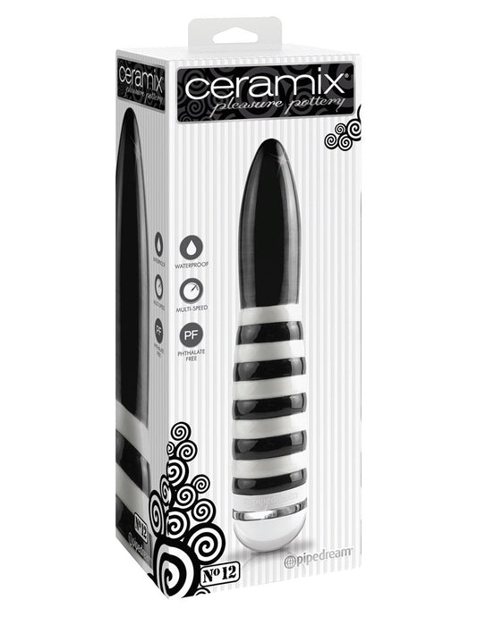 Pipedream Ceramix No 12 6 Functions Bullet Vibrator - Strap On Sextoys