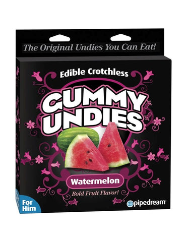 Pipedream Edible Male Gummy Undies Watermelon Flavour - Sex Games, Coupons and Tricks