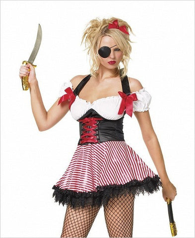 Pirate Wench Sexy Adult Costume - Fancy Dress Ups