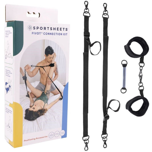 PIVOT Bondage Accessory Kit - Adjustable Tethers & Clips - Bondage Kits