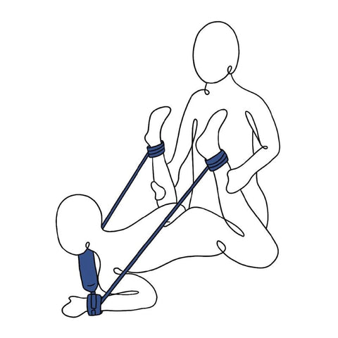 PIVOT Bondage Accessory Kit - Adjustable Tethers & Clips - Bondage Kits