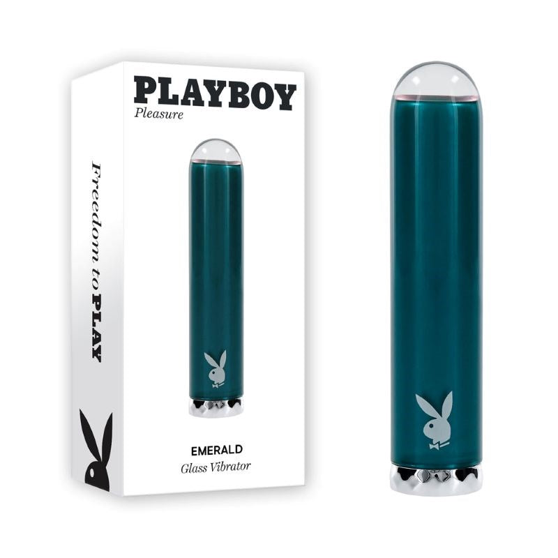 Playboy Pleasure Emerald Bullet Vibrator Waterproof Vibrators