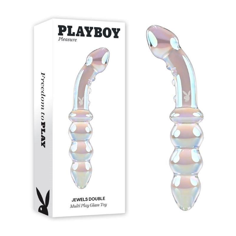 Playboy Pleasure Jewels Double Glass Sex Toys