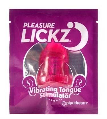 Pipedream Pleasure Lickz Vibrating Tongue Massager - Finger and Tongue Vibrators