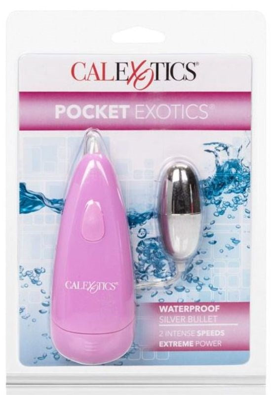 Pocket Exotics Waterproof Silver Bullet Personal Massagers