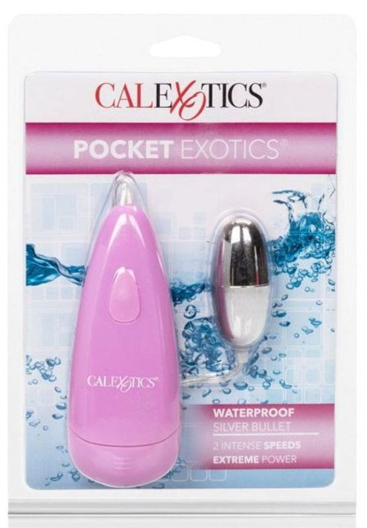 Pocket Exotics Waterproof Silver Bullet - Personal Massagers