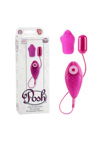 Posh 10 Function Silicone Pleasure Pack 1 - Love Eggs and Kegel Exercisers