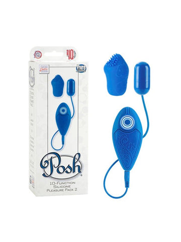 Posh 10 Function Silicone Pleasure Pack 2 - Love Eggs and Kegel Exercisers