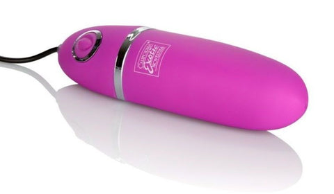 Power Play Dual Silver Remote Control Bullet - Bullet Vibrators